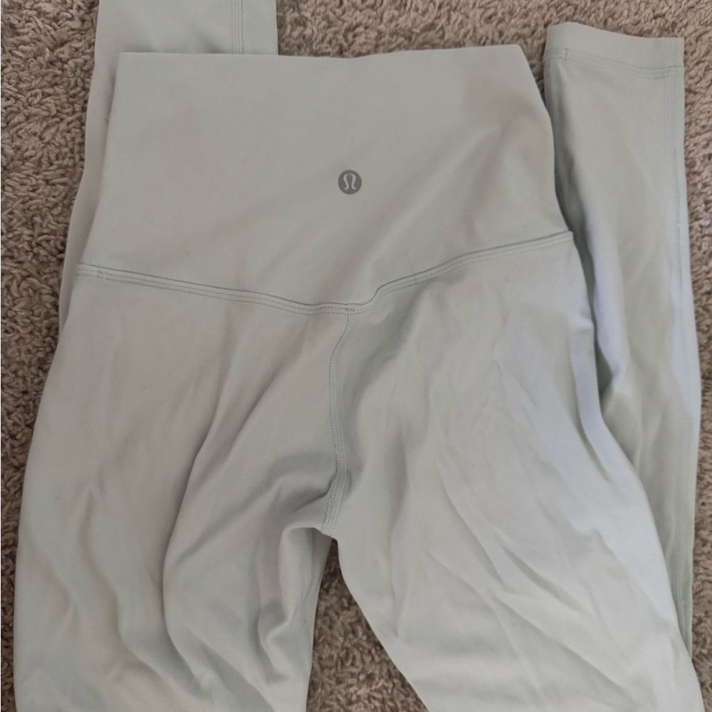 Lululemon Athletica Light Gray Leggings